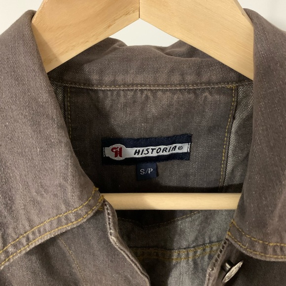 Washed Black Jean Jacket - Picture 4 of 4